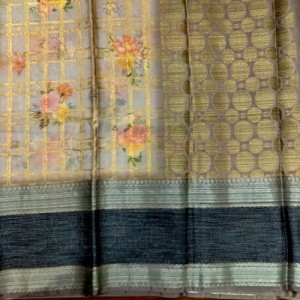 CHANDERI SILK FANCY SAREE